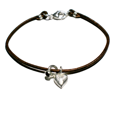 bracelet heart mini ring